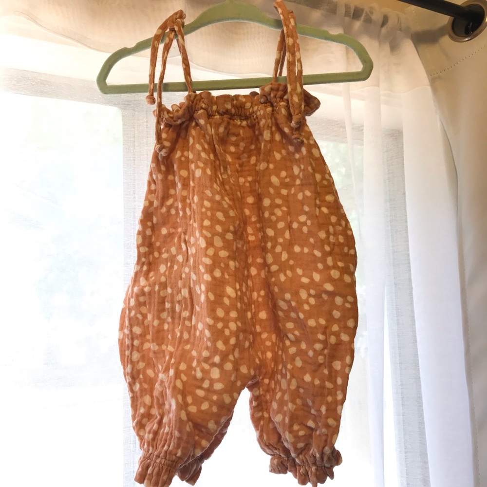 Rylee + Cru Seaside Bubble Jumpsuit Romper 6-12 m